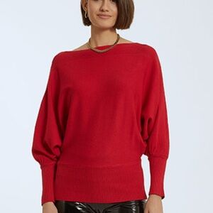 32” ptp Women's Red Sweater